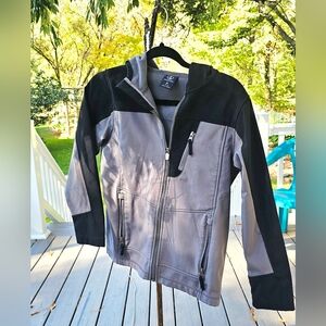 Boys Lands' End Fleece Lined & Water Resistant Jacket